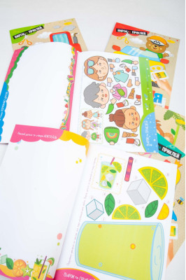 Книжка-аплікація, 12 сторінок